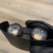 Horoz 076-039-0004/NEGRU Aplica de exterior Proton-4, Aluminiu, putere 4W, lumina neutra 4200K, 360lm, 85-265V, IP65