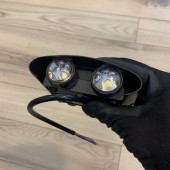 Horoz 076-039-0004/NEGRU Aplica de exterior Proton-4, Aluminiu, putere 4W, lumina neutra 4200K, 360lm, 85-265V, IP65