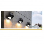 Horoz 078-012-0001 Reflector LED cu panou solar, cu senzor de miscare Sirius-1, 24 leduri, IP44, 140 lm