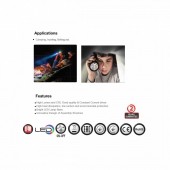 Horoz 084-006-0001/ Lanterna reincarcabila cu led, Horoz, flux luminos 30 lm
