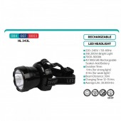 Horoz 084-007-0003/ Lanterna frontala cu led, reincarcabila, Horoz HL343L, 3 W, 200 lm