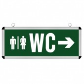 Horoz 084-020-0002WC/ Caseta luminoasa cu Led Informare WC