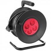 Horoz 104-006-0025 Prelungitor pe tambur, 4 prize x 230V, Horoz Reel-25, lungime 25 m