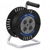 Horoz 310.030.201 Prelungitor pe tambur, suport Aluminiu, Lungime 30 m, sectiune 1.5 mmp