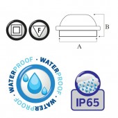 Horoz 400.002.127/ Plafoniera led Artos-15, culoare alba, 15W, exterior IP65, 1500 lm, 6400K