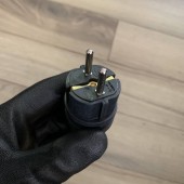 Horoz 800.400.002 Stecher cauciucat Horoz Schuko, 16A, negru, 220V