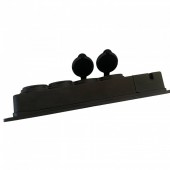 Horoz 800.400.009 Prelungitor de exterior cu 4 prize, Horoz-4, IP44, Schuko, fara cablu