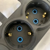 Horoz 800.400.009 Prelungitor de exterior cu 4 prize, Horoz-4, IP44, Schuko, fara cablu