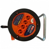 Horoz 800.450.012 Prelungitor pe tambur Horoz-50, 3x1.5mmp, 4xSchuko, lungime 50m, IP20