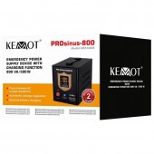 Kemot LEC-URZ3405B Ups centrale termice sinus pur 800va/500w 12v kemot