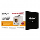 Kemot LEC-URZ3428 Ups centrale sinus pur 2000va/1400w 24v kemot