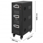 Kemot LEC-URZ3437-80 Stabilizator servomotor trifazat 80kva proavr-80k kemot