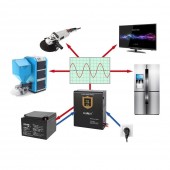 Kemot URZ3408 UPS pentru centrale termice Kemot URZ3408, sinus pur, 300 W, afisaj led