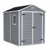 Keter SK-2171552 Casuta de gradina pentru unelte Keter Manor 6x8 DD, dimensiune 185.8 x 236.8 x 227 cm, protectie UV