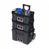Keter SK-239134 Lada pentru scule portbagaj, Keter 17202245 Pro GEAR Crate, 57.5 x 34 x 28.2 cm