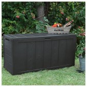 Keter SK-254566 Lada depozitare exterior Keter Sherwood Anthracit 270L, Gri, 117x45x57.5cm