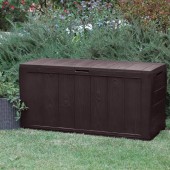 Keter SK-254567 Lada depozitare exterior Keter Sherwood 270L, maro, 117x45x57.5cm