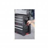 Keter SK-254599 Dulap pentru scule Keter 17199301, cu roti, 5 sertare, 59.85 x 37.76 x 59.85 cm