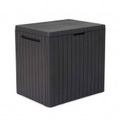 Keter sk-254613 Lada depozitare exterior Keter City Storage, Antracit, 113L, 57.8 x 44 x 55cm