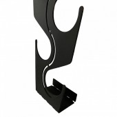 Krodesign KRO-1001 Cuier metalic Krodesign Black Hanger, lungime 50cm, negru