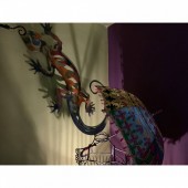 Krodesign KRO-1024 Decoratiune perete Krodesign Lizard, Lungime 106 cm, multicolora