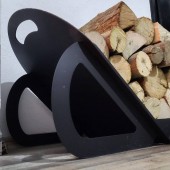 Krodesign KRO-1145/ Suport pentru lemne, Krodesign KRO-1145, dimensiune 380x430x735 mm