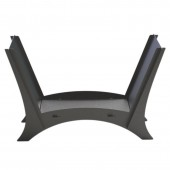 Krodesign KRO-1152 Suport pentru lemne, Krodesign KRO-1152, dimensiune 600x900x280 mm
