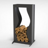 Krodesign KRO-1154/ Suport pentru lemne, Krodesign Wave KRO-1154, dimensiune 1100x550x230mm