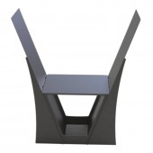 Krodesign KRO-1156/ Suport pentru lemne, Krodesign Rack V1 KRO-1156, dimensiune 905x816x350 mm