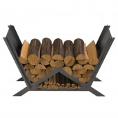 Krodesign KRO-1157 Suport pentru lemne, Krodesign Triangle KRO-1157, dimensiune 900x600x280 mm