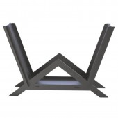 Krodesign KRO-1157 Suport pentru lemne, Krodesign Triangle KRO-1157, dimensiune 900x600x280 mm