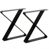 Krodesign KRO-1177 Set 2 picioare pentru banci sau masute cafea, Vivatechnix KRO-1177, dimensiune 40x35x6 cm