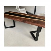 Krodesign KRO-1179/ Set 2 picioare pentru masute cafea sau banci, Vivatechnix KRO-1179, dimensiune 40x20 cm