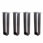 Krodesign KRO-1180 Set 4 picioare pentru mese, Vivatechnix KRO-1180, dimensiune 70x10x10 cm