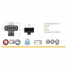 Lampa solara cu 10 led-uri, Wizard 2 W, IP 44, 150 lm, senzor de miscare