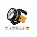 Lanterna de mana reincarcabila, JBM JB-52002, maner articulat si rotativ, 37 leduri