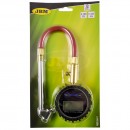 Manometru verificare presiune pneuri, digital JBM 53417, 0-15 Bar, cu furtun