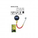 Manometru verificare presiune pneuri, digital JBM 53417, 0-15 Bar, cu furtun