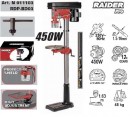 Masina de gaurit cu coloana 450W, Raider 