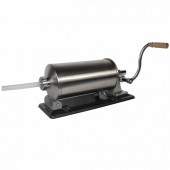 Micul Fermier BEM-8345 Aparat de umplut carnati KY-2008PA, 4 kg, metal/inox, Orizontal/Rabatabil, 4 palnii