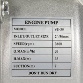 Micul Fermier GF-0735 Cap motopompa Micul Fermier 2 cu fulie dubla