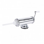 Micul Fermier GF-0824 Masina de carnati orizontala, GF-0824, Aluminiu inoxidabil, 1.5 Kg, 5 palnii, prindere cu ventuza