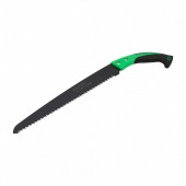 Micul Fermier GF-1871 Fierastrau drept negru cu maner verde