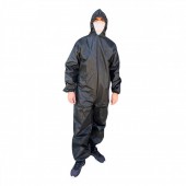 Micul Fermier GF-1947 Combinezon M polipropilena impermeabil alb/negru