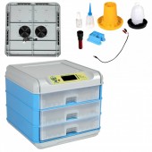 Micul Fermier GF-2102 Incubator automat 192 oua 3 sertare