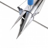 Micul Fermier GF-2107 Plantator inox cu 2 manere si pedala