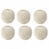 Micul Fermier GF-2333 Set 6 ata bumbac 100gr alb natural