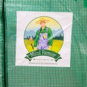 Micul Fermier GF-2406-S001-G01 Sera polietilena 10x4x2.5 m 140g/mp UV4