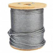 Micul Fermier MF-CB7005-G01 Tambur cablu otel zincat Micul Fermier, diametru 3mm, lungime 100m