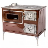 Micul Fermier MF-EI1003-G01 Soba pe lemne 6.7kW Fantazia, cos stanga